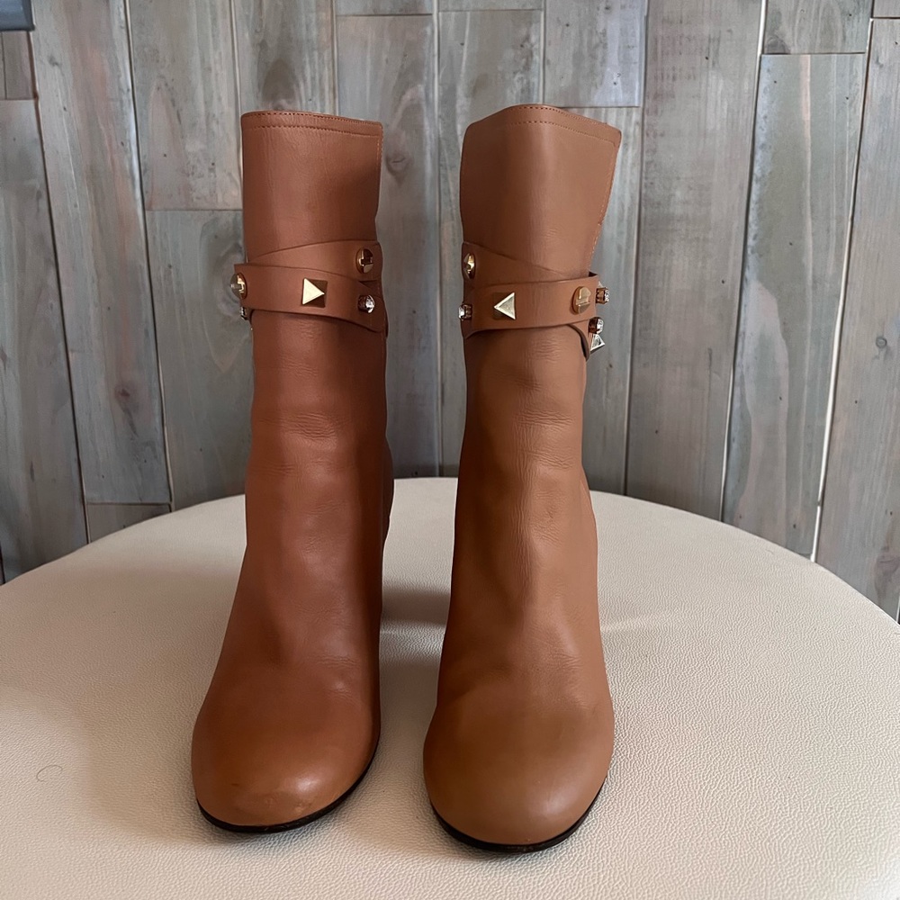 Le Silla mid Calf boots with studs